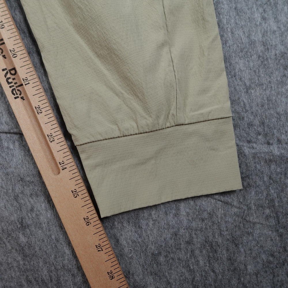 Athleta Jogger Womens 12 Tan Trekkie North Zipper Pocket Hiking Lightweight - Picture 3 of 13